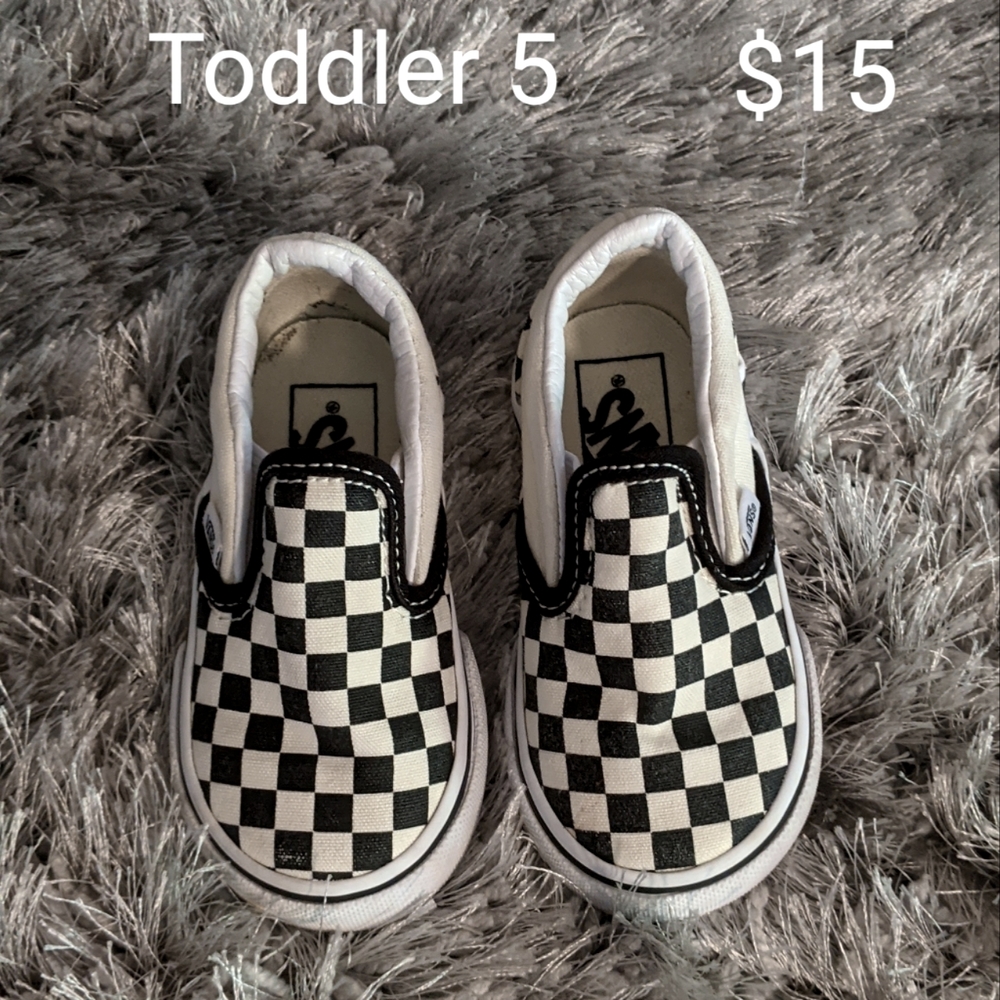Vans toddler size 5 GC